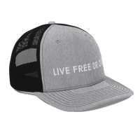 Live Free or Die trucker hat