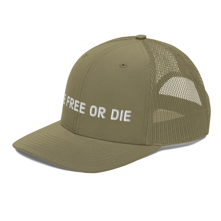 Live Free or Die trucker hat