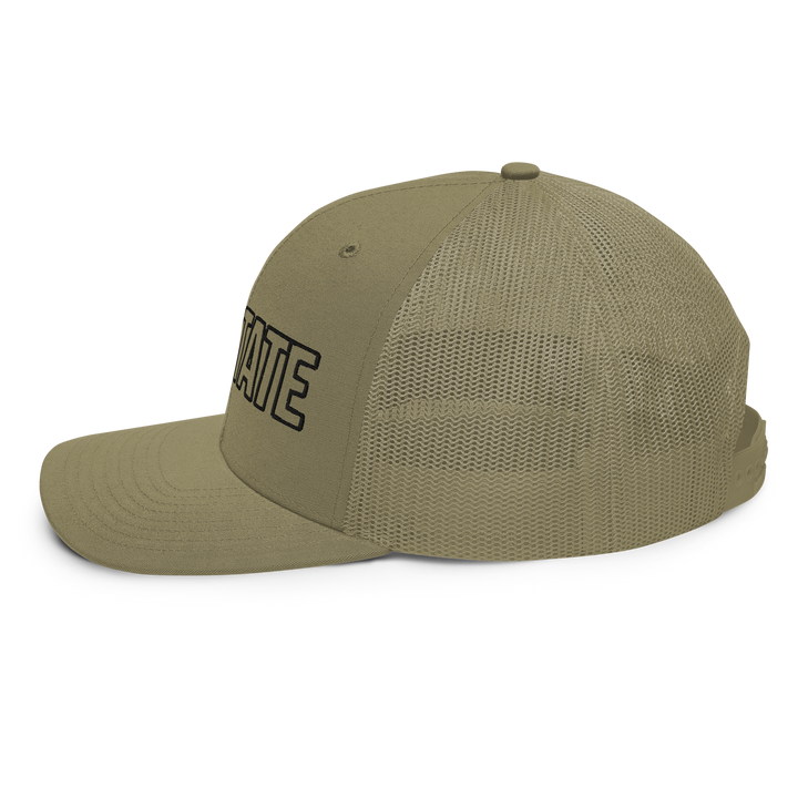 Hollow trucker hat