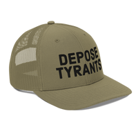 Depose Tyrants trucker hat