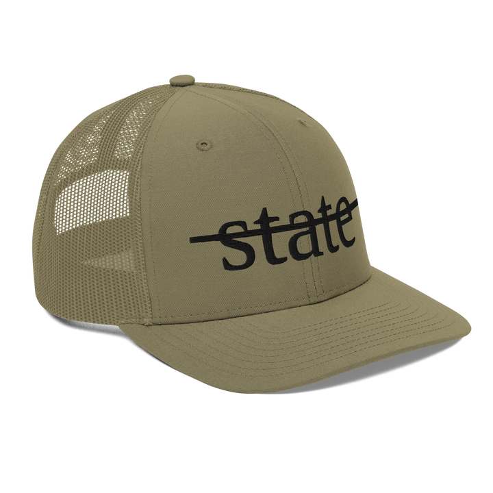 ̶s̶t̶a̶t̶e̶ trucker hat