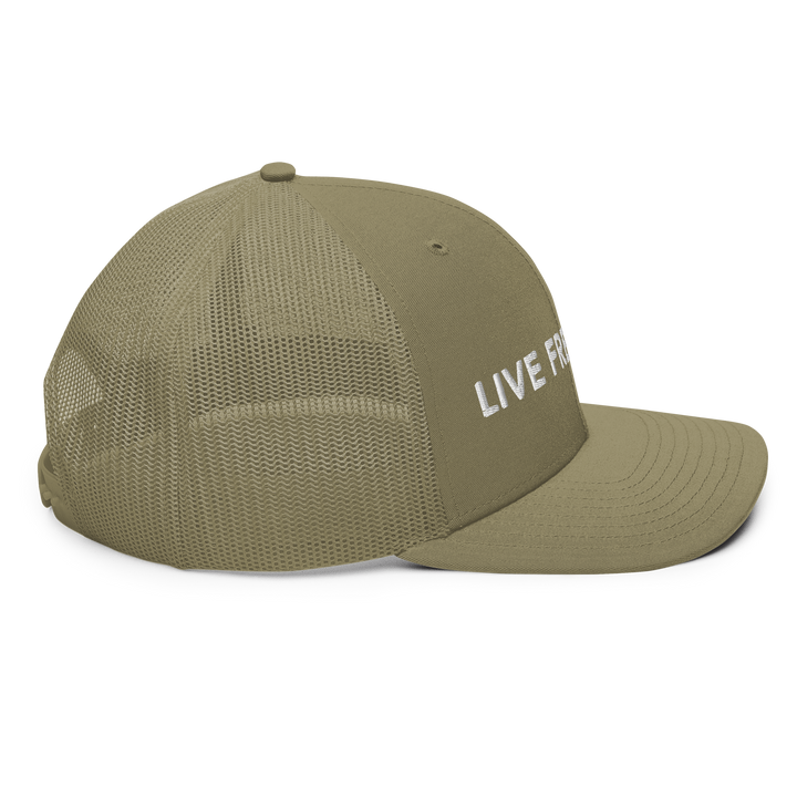 Live Free or Die trucker hat