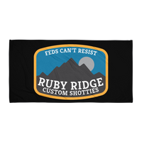 ruby ridge beach towel