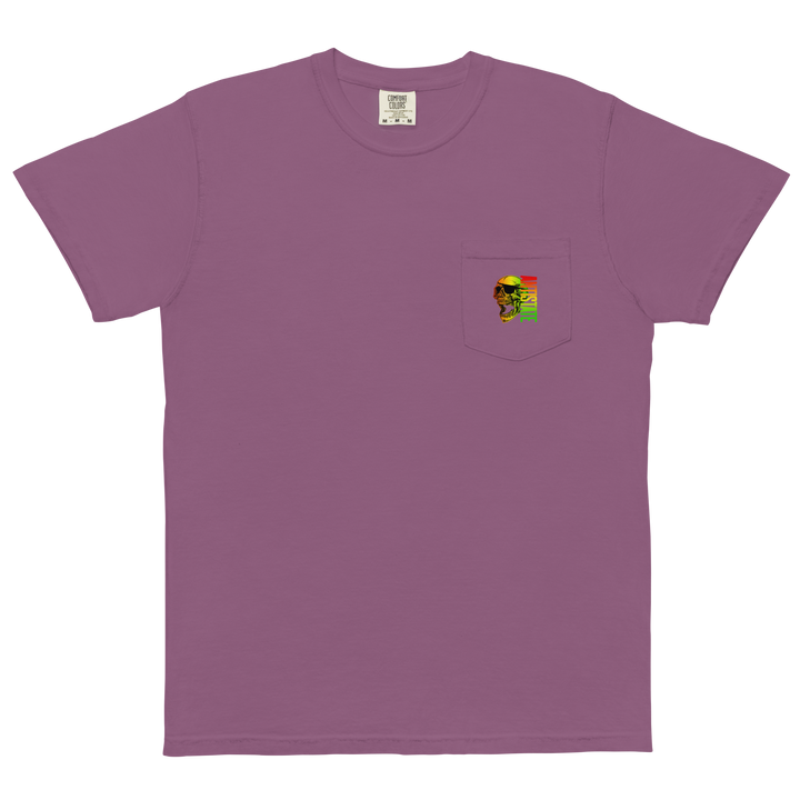 Roots Eyepatch Comfort Colors pocket t-shirt