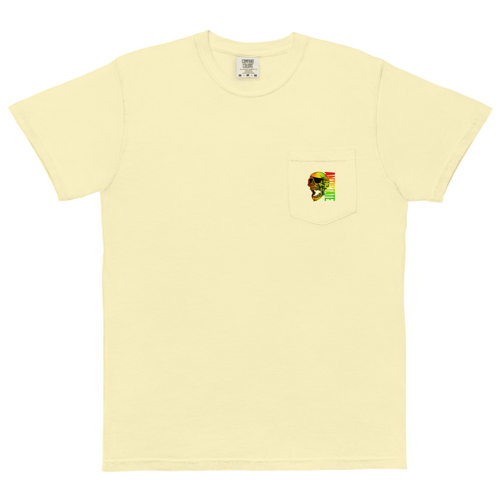 Roots Eyepatch Comfort Colors pocket t-shirt