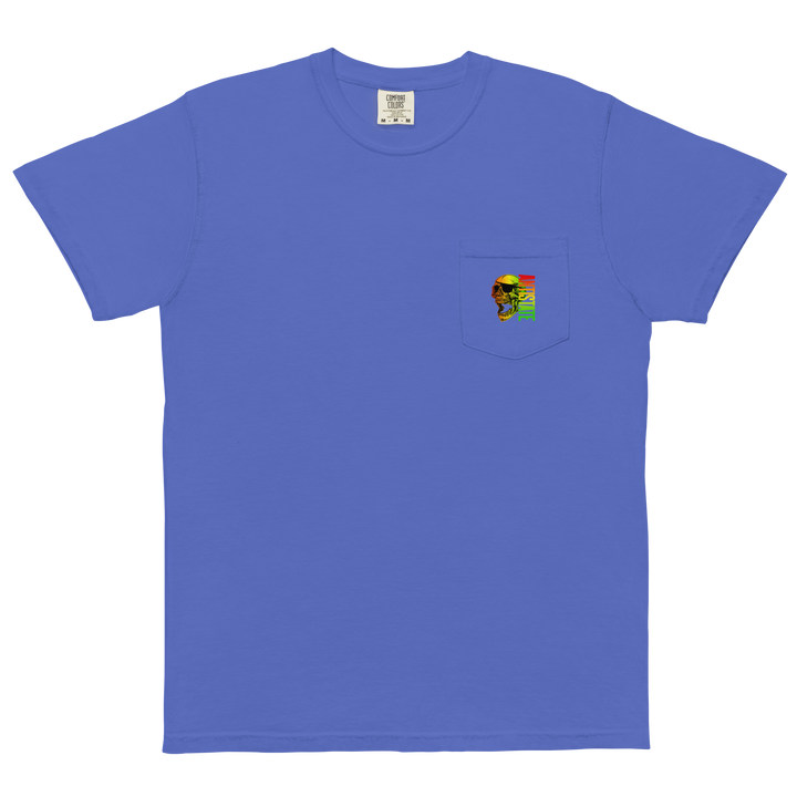 Roots Eyepatch Comfort Colors pocket t-shirt