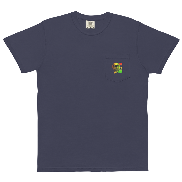 Roots Eyepatch Comfort Colors pocket t-shirt