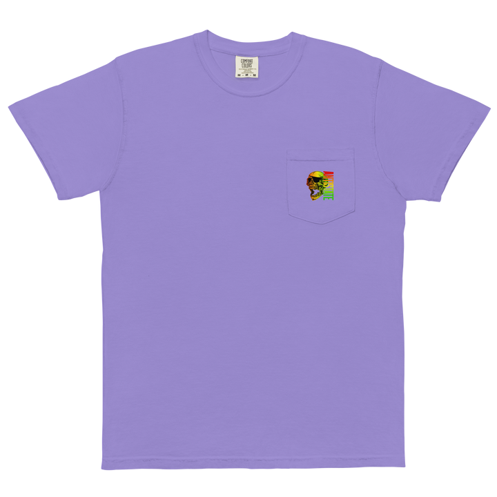 Roots Eyepatch Comfort Colors pocket t-shirt