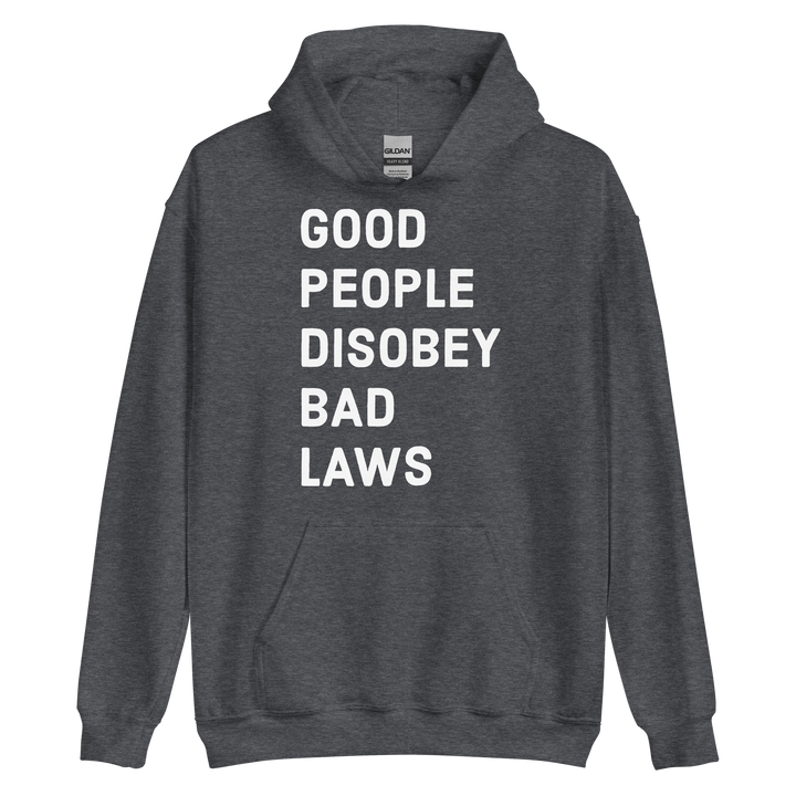 Disobey Bad Laws v1 hoodie