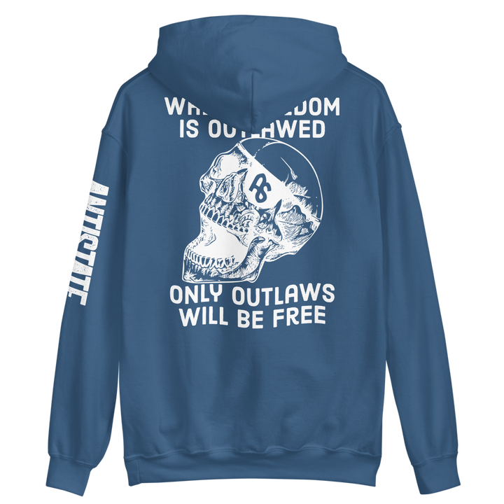 Outlaws Will Be Free v2 hoodie