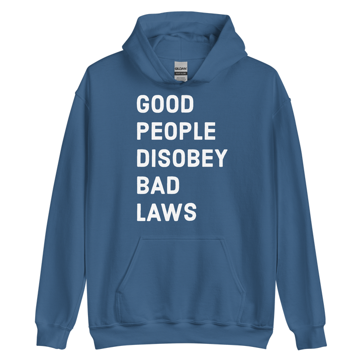 Disobey Bad Laws v1 hoodie