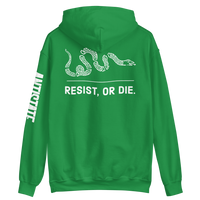 Resist, or Die. v2 hoodie