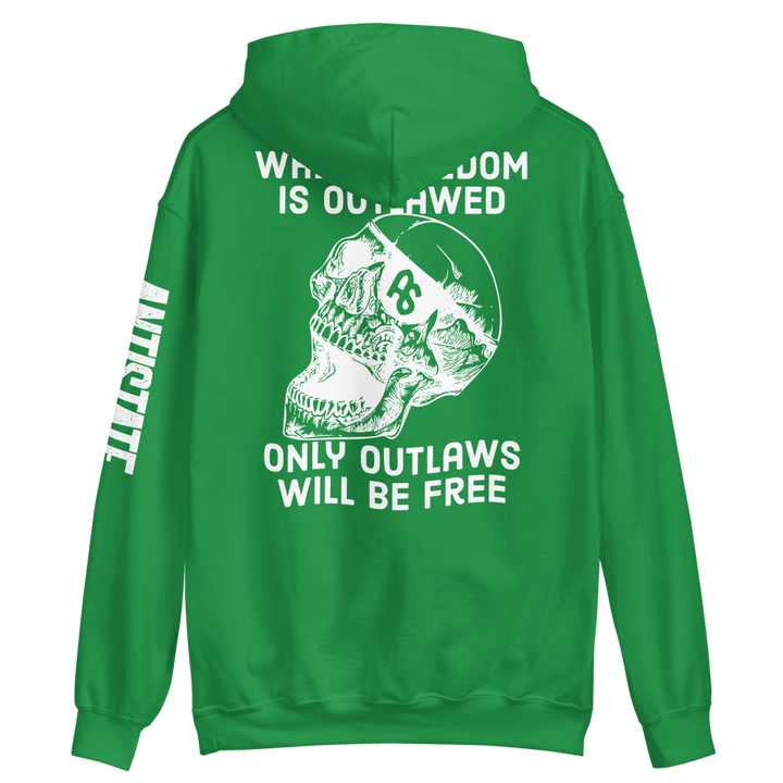 Outlaws Will Be Free v2 hoodie