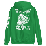 Outlaws Will Be Free v2 hoodie