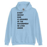 Ashamed of the Government v1 hoodie