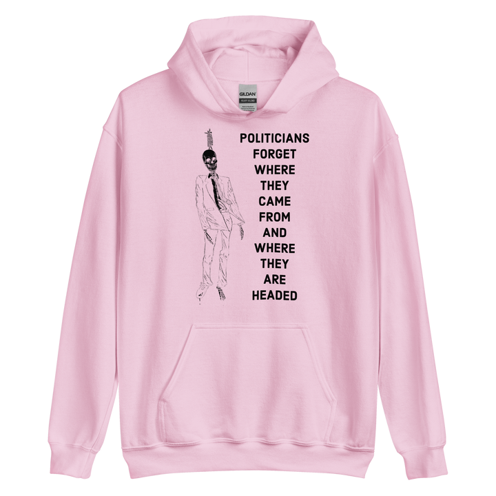 Politicians Forget 22 v1 hoodie