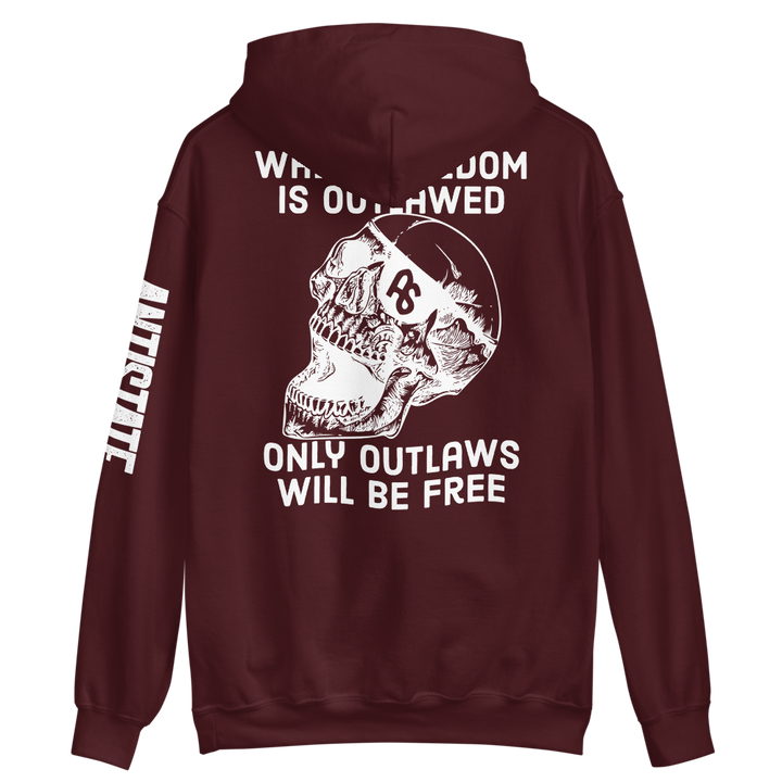 Outlaws Will Be Free v2 hoodie