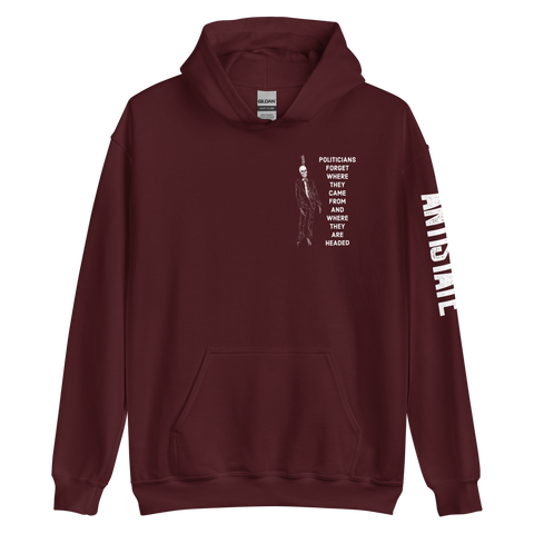 Politicians Forget 22 v2 hoodie