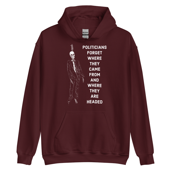 Politicians Forget 22 v1 hoodie