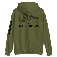 Resist, or Die. v2 hoodie