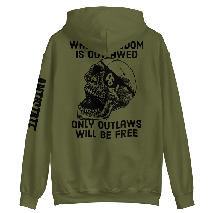 Outlaws Will Be Free v2 hoodie