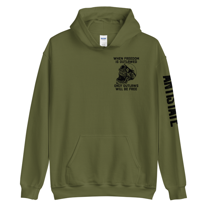 Outlaws Will Be Free v2 hoodie
