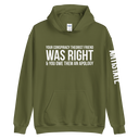Conspiracy Theorist Friend v1 hoodie