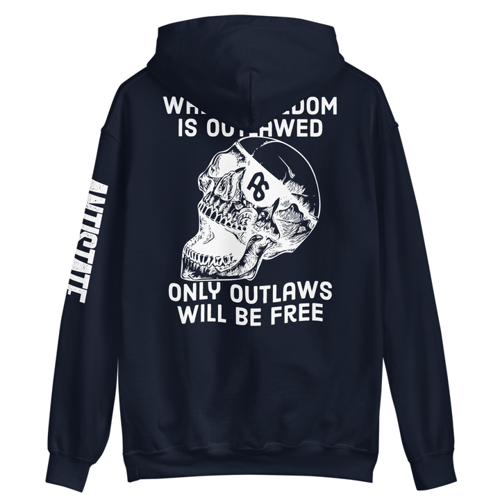 Outlaws Will Be Free v2 hoodie