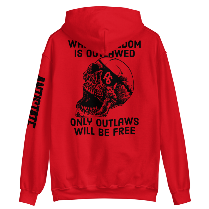 Outlaws Will Be Free v2 hoodie