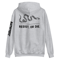 Resist, or Die. v2 hoodie