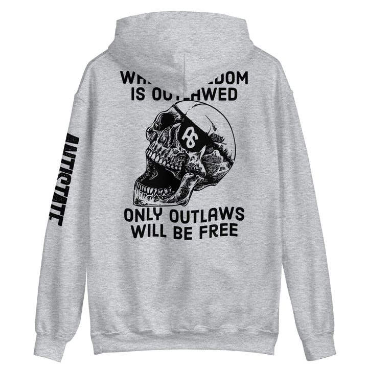 Outlaws Will Be Free v2 hoodie