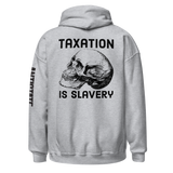 Taxation is Slavery v2 hoodie