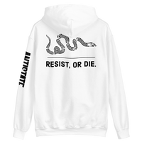 Resist, or Die. v2 hoodie