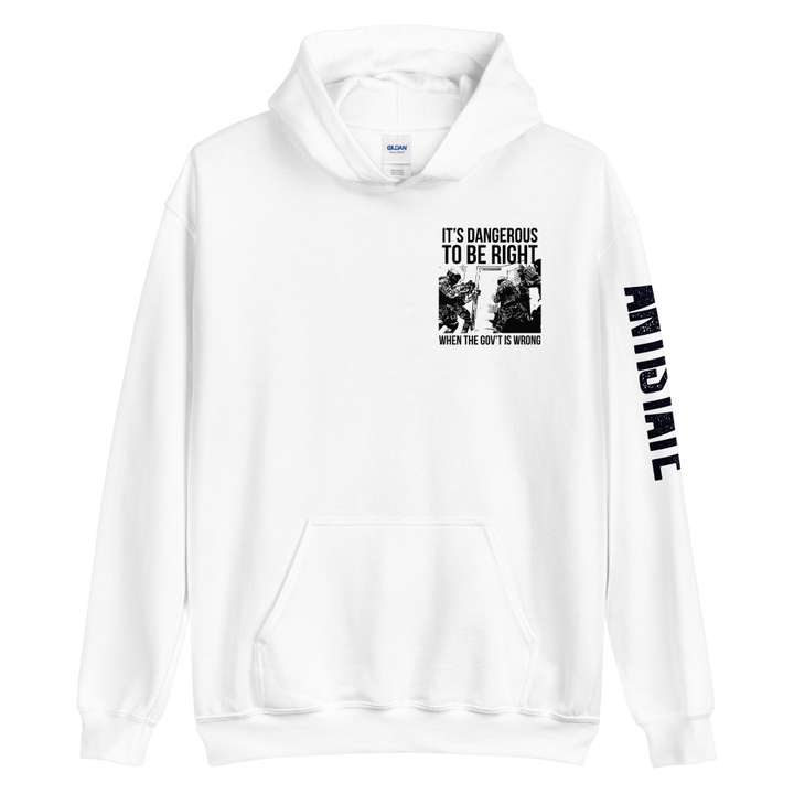 Dangerous to be Right v2 hoodie