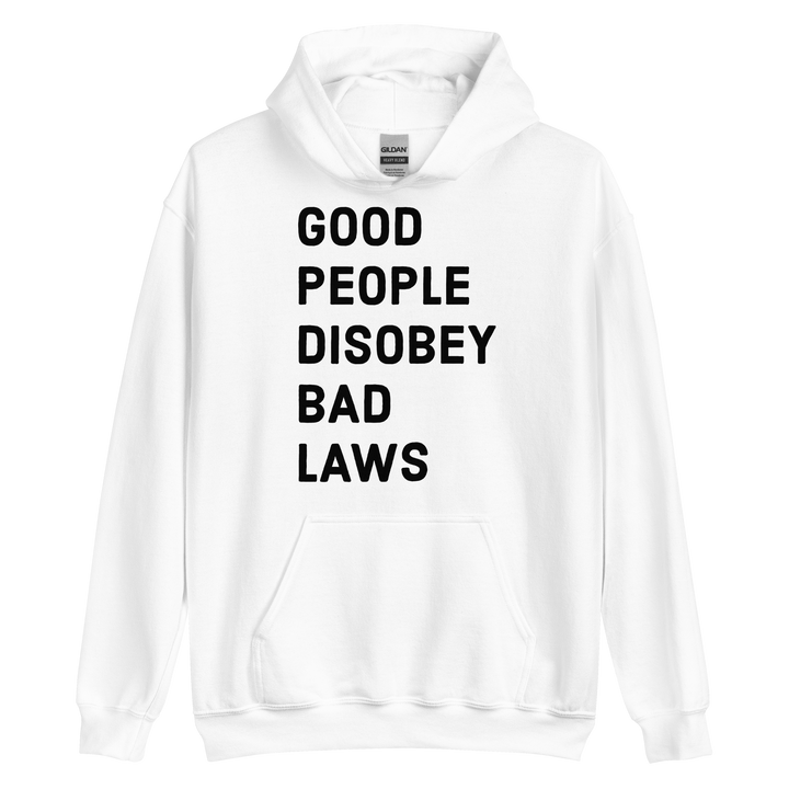 Disobey Bad Laws v1 hoodie