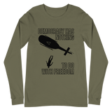 Nothing to Do With Freedom long-sleeved t-shirt