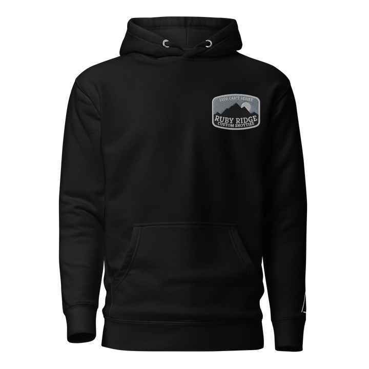 Ruby Ridge (night) premium hoodie