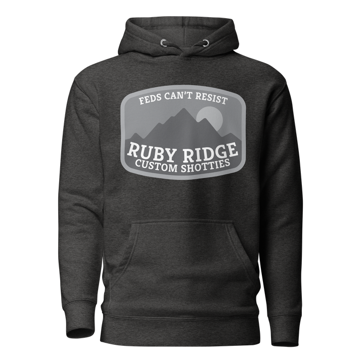 Ruby Ridge (subdued) premium hoodie