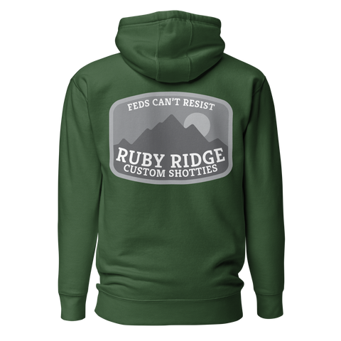 Ruby Ridge subdued v3 premium hoodie
