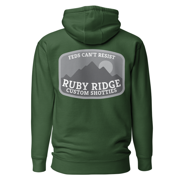 Ruby Ridge subdued v3 premium hoodie