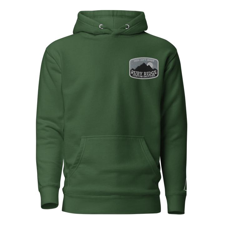 Ruby Ridge (night) premium hoodie