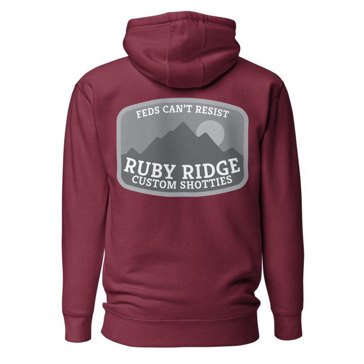 Ruby Ridge subdued v3 premium hoodie