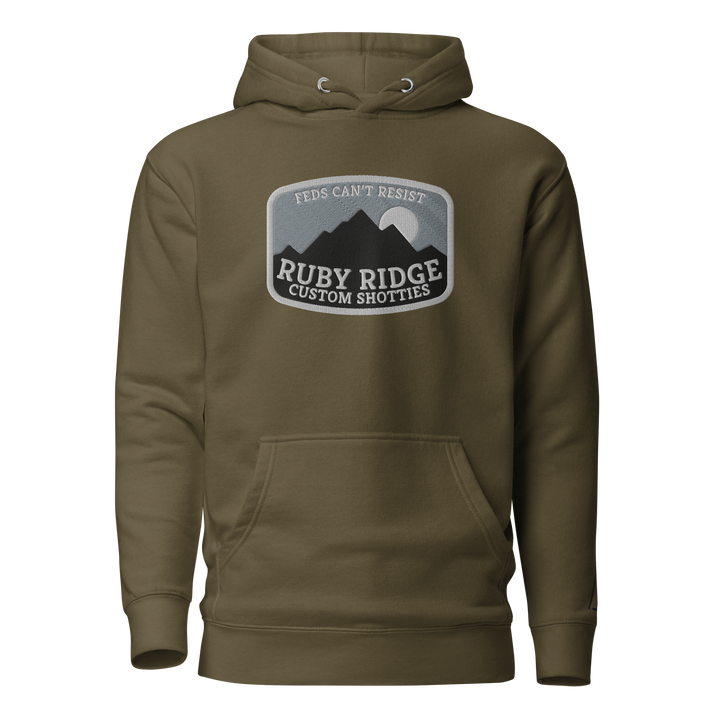 Ruby Ridge (night) premium+ hoodie