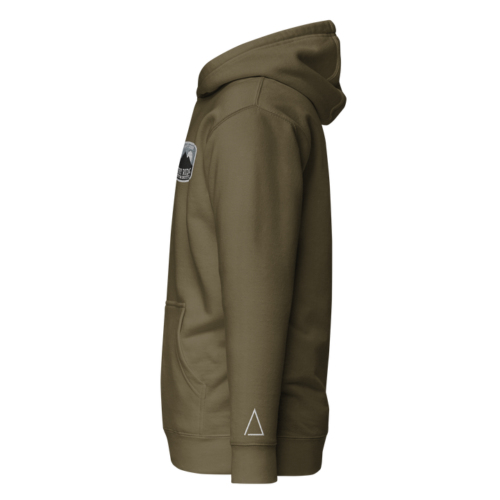 Ruby Ridge (night) premium hoodie