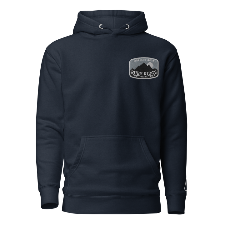 Ruby Ridge (night) premium hoodie