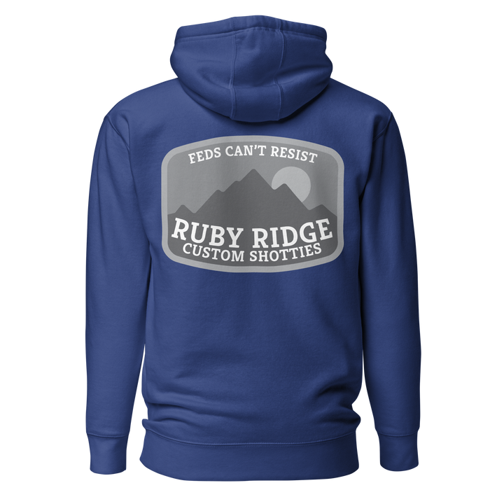 Ruby Ridge subdued v3 premium hoodie
