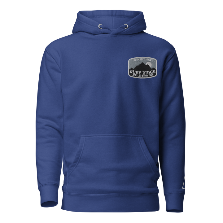 Ruby Ridge (night) premium hoodie