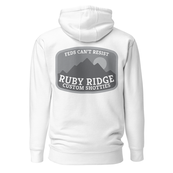 Ruby Ridge subdued v3 premium hoodie