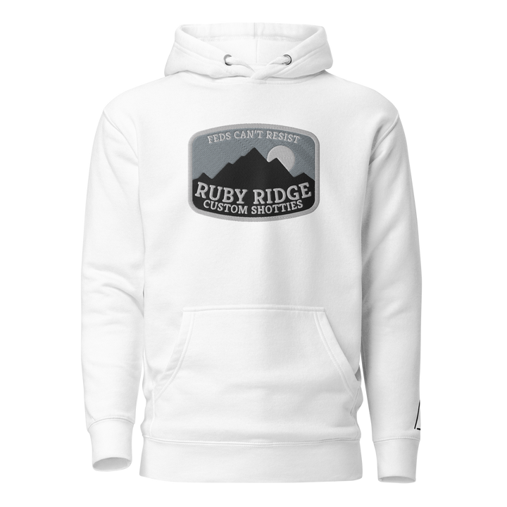 Ruby Ridge (night) premium+ hoodie