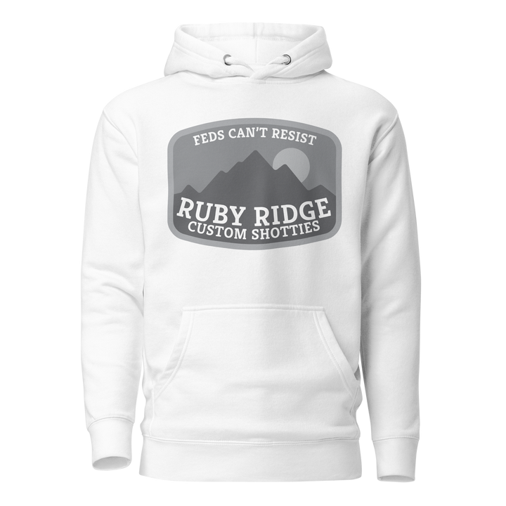Ruby Ridge (subdued) premium hoodie